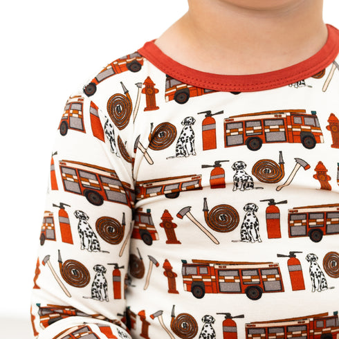 alcaous-fire-trucks-bamboo-2-piece-long-sleeve-set Laree & Co - Sophia's Style-3